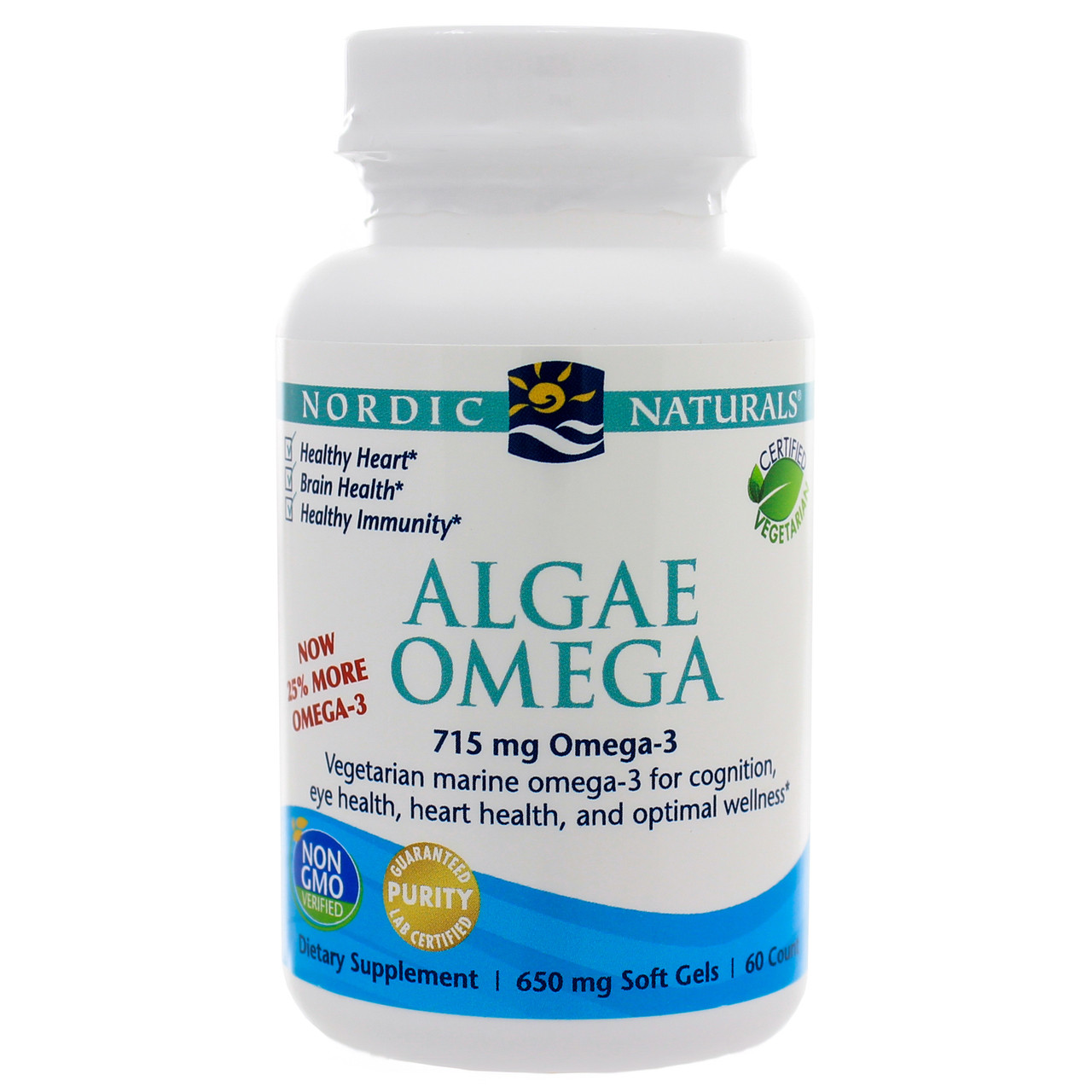 Nordic Naturals Algae Omega Softgels|Oakway Naturals