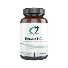 Designs for Health, Formula: BHC120 - Betaine HCL With Pepsin 750mg 120 Capsules