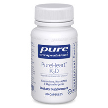 Pure Encapsulations, Formula: PHK26 - PureHeart® K2D - 60 Capsules