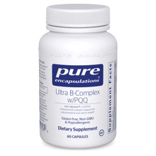 Pure Encapsulations, Formula: BPQ26 - Ultra B-Complex w/PQQ - 60 Capsules
