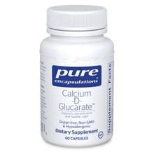 Pure Encapsulations, Formula: CG6 - Calcium-d-Glucarate - 60 Capsules