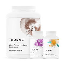 Thorne Formula: BUN008 - Bone Support Bundle (Oscap, Super EPA, Whey Protein Isolate Chocolate)