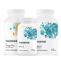 Thorne Formula: BUN009 - Skin Health Bundle (Biotin-8, Omega Plus, Vitamin C with Flavonoids)
