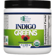 Ortho Molecular, Formula: 613030 - Indigo Greens Powder - 30 Servings