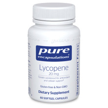 Pure Encapsulations, Formula: LY26 - Lycopene (20mg) - 60 Capsules