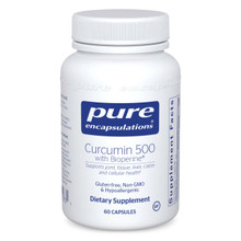 Pure Encapsulations, Formula: CUB56 - Curcumin 500 with Bioperine® - 60 Capsules