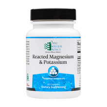 Ortho Molecular, Formula: 258060 - Reacted Magnesium & Potassium - 60 Capsules