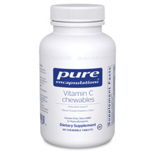 Pure Encapsulations, Formula: VCC6 - Vitamin C chewables - 60 Chewable Tablets
