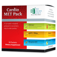Ortho Molecular, Formula: 352030 - Cardio MET Pack - 30 Packets