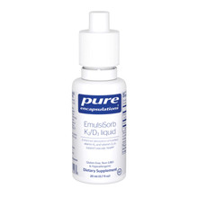 Pure Encapsulations, Formula: EKDL - EmulsiSorb K2/D3 liquid 20ml