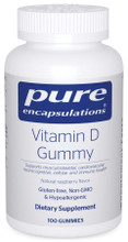 Pure Encapsulations, Formula: VDG1 - Vitamin D Gummy - 100 Gummies