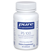 Pure Encapsulations, Formula: PS6 - PS 100 (phosphatidylserine) - 60 Capsules