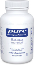Pure Encapsulations, Formula: BA1 - Bacopa monnieri - 180 Capsules