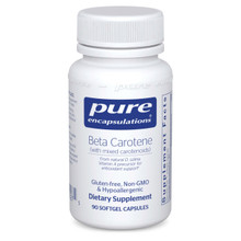 Pure Encapsulations, Formula: BE9 - Beta Carotene - 90 Softgels
