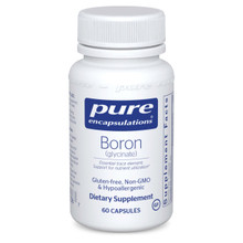 Pure Encapsulations, Formula: BO6 - Boron (glycinate) - 60 Capsules