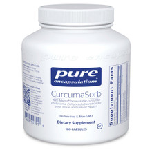 Pure Encapsulations, Formula: MCU1 - CurcumaSorb (formerly Meriva) - 180 Capsules