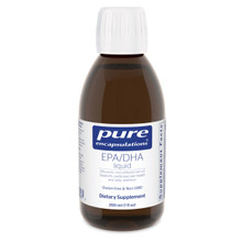 Pure Encapsulations, Formula: EDL2 - EPA/DHA liquid 200ml (7 fl oz) Lemon Flavor