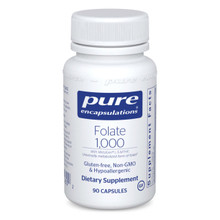 Pure Encapsulations, Formula: FOL19 - Folate 1000 - 90 Capsules
