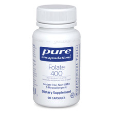 Pure Encapsulations, Formula: FOL49 - Folate 400 - 90 Capsules