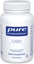 Pure Encapsulations, Formula: GAB6 - GABA - 60 Capsules