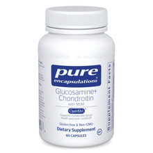 Pure Encapsulations, Formula: GCMS6 - Glucosamine + Chondroitin with MSM - 60 Capsules