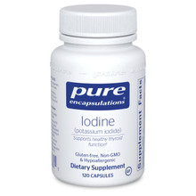 Pure Encapsulations, Formula: IO1 - Iodine (potassium iodide) - 120 Capsules
