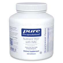 Pure Encapsulations, Formula: MVN2 - Nutrient 950® with NAC - 240 Capsules