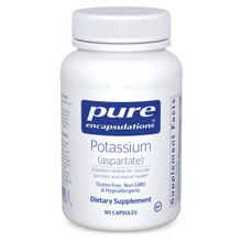 Pure Encapsulations, Formula: PO9 - Potassium (aspartate) - 90 Capsules