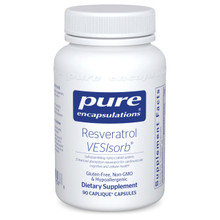 Pure Encapsulations, Formula: RSV9 - Resveratrol VESIsorb - 90 Capliques