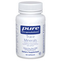 Pure Encapsulations, Formula: TRM26 - Trace Minerals - 60 Capsules