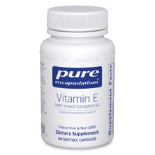 Pure Encapsulations, Formula: DE9 - Vitamin E - 90 Gelatin Capsules