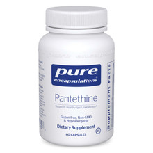 Pure Encapsulations, Formula: PA6 - Pantethine - 60 Capsules