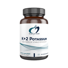 Designs for Health, Formula: KPC120 - K+2 Potassium 300mg 120 Vegetarian Capsules