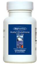 Allergy Research Group, Formula: 76430 - Acetyl-Glutathione 100mg 60 Scored Tablets