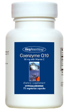 Allergy Research Group, Formula: 71220 - Coenzyme Q10 50mg with Vitamin C 75 Vegetarian Capsules
