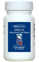 Allergy Research Group, Formula: 74780 - DHEA 10mg Micronized Lipid Matrix 60 Scored Tablets