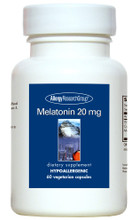 Allergy Research Group, Formula: 71580 - Melatonin 20mg 60 Vegetarian Capsules