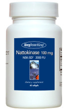 Allergy Research Group, Formula: 75370 - Nattokinase 100mg NSK-SD® 2000 Fibrinolytic Units 60 Softgels