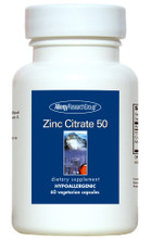 Allergy Research Group, Formula: 70290 - Zinc Citrate 50mg 60 Vegetarian Capsules