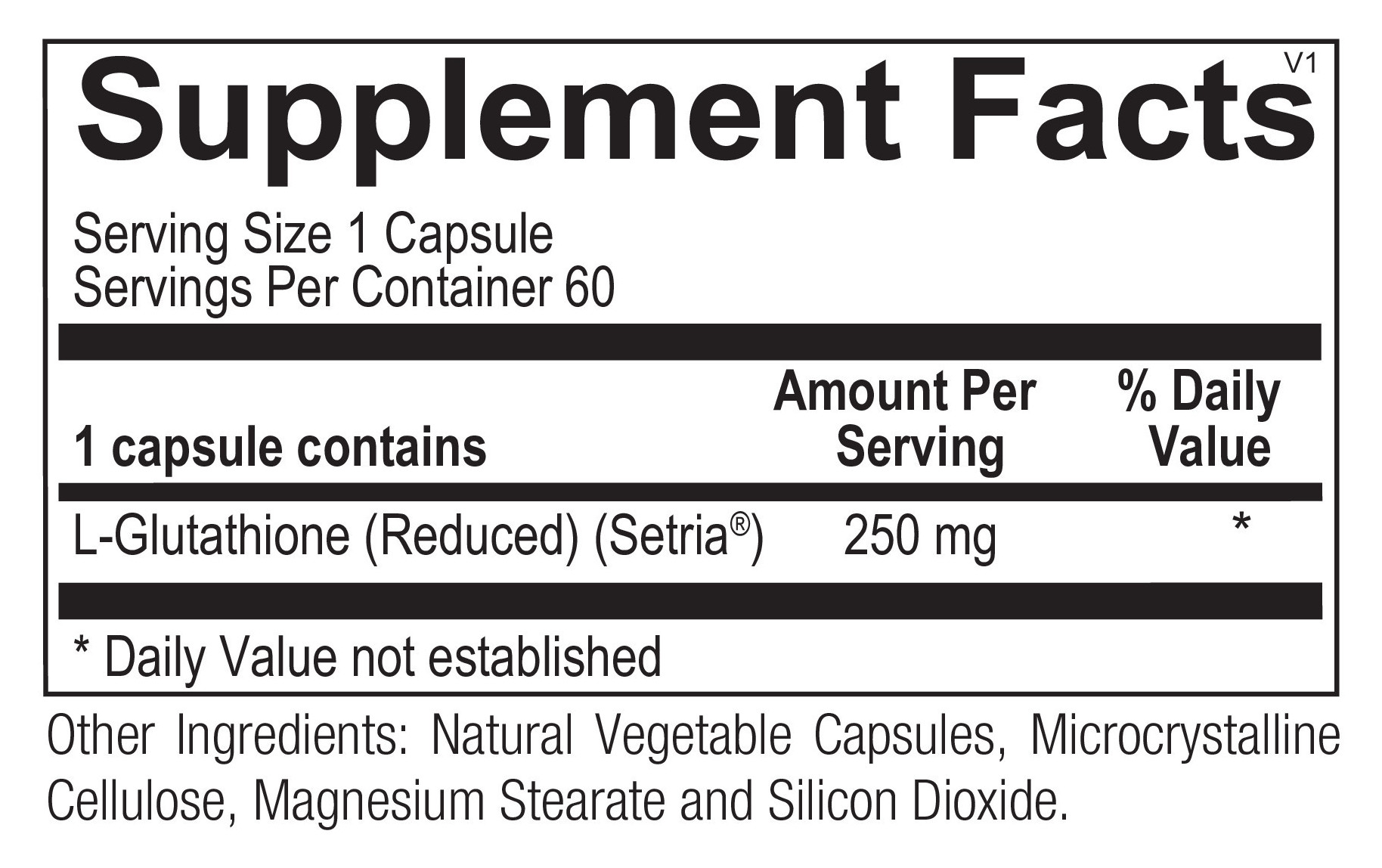Ortho Molecular L-Glutathione - 60 Capsules|Oakway Naturals Ortho Molecular L-Glutathione - 60 Capsules|Oakway Naturals