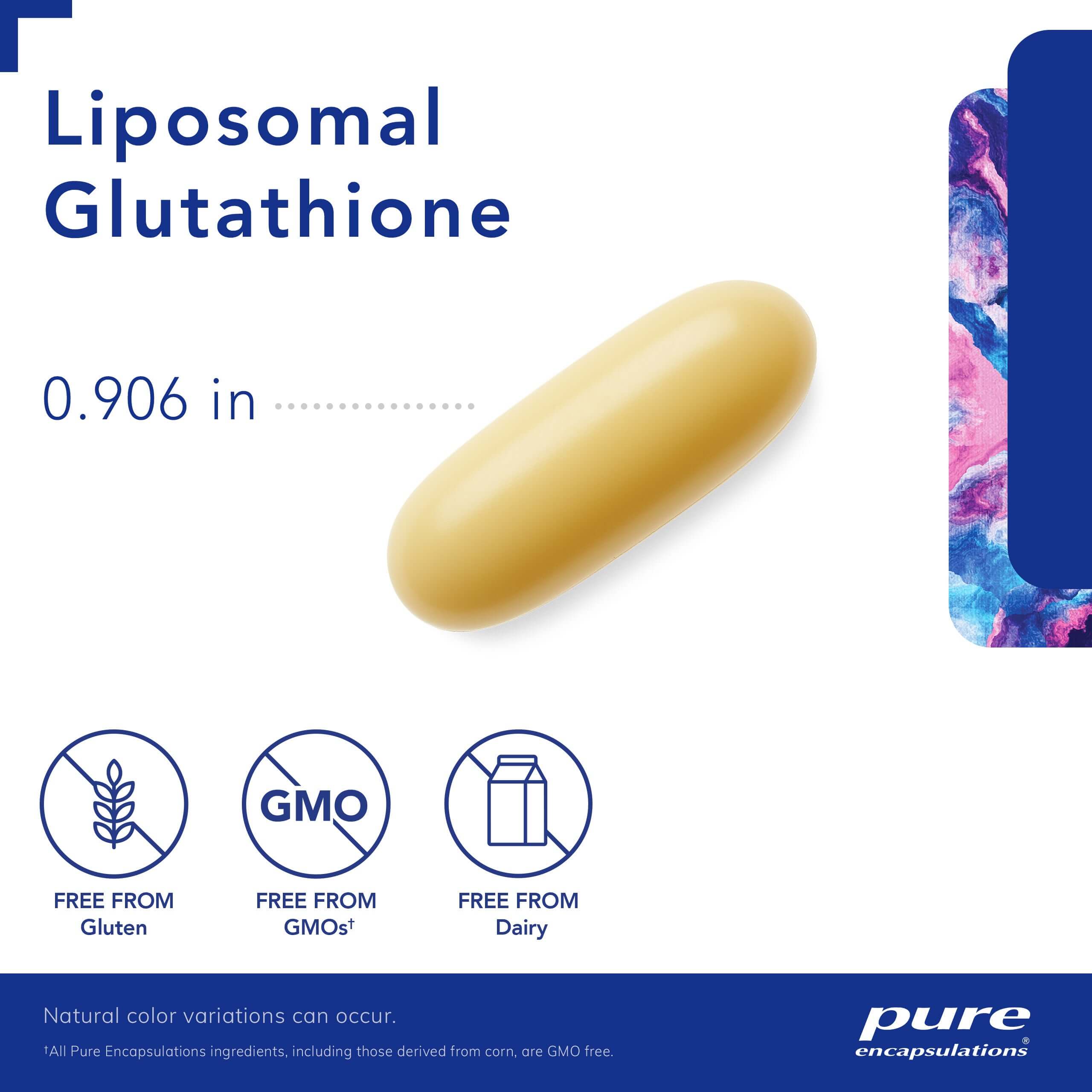 Pure Encapsulations Liposomal Glutathione|Oakway Naturals Pure Encapsulations Liposomal Glutathione|Oakway Naturals