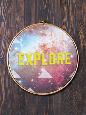 Explore Circular Hoop Art