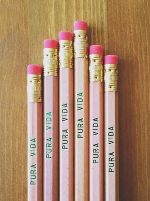 Pura Vida pencil pack by Earmark Social Goods