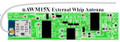 Receiver/motor controller, External Antenna