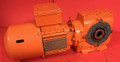 Used Sew Eurodrive Type SA47DT71D4/BMG/TF GearMotor wtih Brake- .37 kW, 277/480V