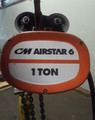 CM AirStar 2 Ton Air Chain Hoist Model AS60113 - 13 fpm, 10' chain, Air at 90 PSIG