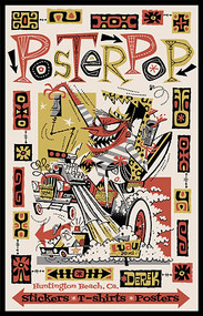 Derek Yaniger Poster Pop Silkscreen Promotional Poster Image