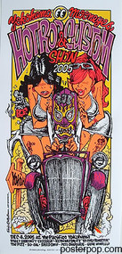 Rockin JellyBean Mooneyes Japan 2005 Silkscreen Car Show Poster Image