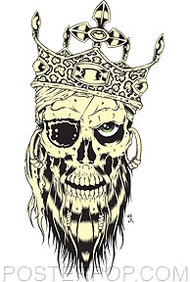 Forbes Pirate King Sticker Image