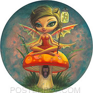 Aaron Marshall Red Fairie Sticker Image